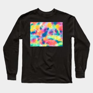 Colorful Splatter Long Sleeve T-Shirt